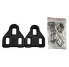 Placa de bloqueo para bicicleta de carretera bicicleta de montaña bicicleta de carretera ciclismo pedales autoblocantes zapatillas juego placa de bloqueo de uñas accesorios
