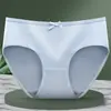 Bragas para Mujer Estudiante Estilo Coreano Simples de Cintura Media Sin Costuras Niña Lindas Sexy Suaves Cómodas para Mujer