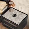 Tapete Protector de Encimera de Mesa de Noche Lujo Ligero Alto Sentido Impermeable y a Prueba de Aceite Cubierta de Cuero Tapete Refrigerador Lavadora Paño Cubrepolvo