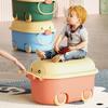 Caja de Almacenamiento de Pato de Dibujos Animados para Niños Hogar Gran Capacidad Bebé Snack Juguete Bloques de Construcción Almacenamiento Caja de Almacenamiento