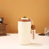Caneca de Café Inteligente com Display de Temperatura em Aço Inoxidável 316, Presente Requintado, Isolamento Térmico e Conservação do Frio, Copo de Água de Alto Valor Estético, Disponível para Personalização em Atacado
