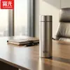 Termo para Agua Fuguang para Hombres, Gran Capacidad, Caja de Regalo para Mujeres con Texto Impreso, Estilo de Negocios Portátil, Acero Inoxidable 316L
