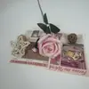 Rosa Perla Comercio Transfronterizo Flor Artificial Rosa de un Solo Tallo Decoración del Hogar Flor Falsa Flor de Seda Ramo de Mano