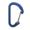 Mosquetón para exteriores No. 4 Ganchos en D de Aleación de Aluminio Llavero Mochila Gancho Rápido Clip para Botella de Agua Mosquetón Multifuncional