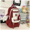 2026 Mochila Nueva para Estudiante de Secundaria Mochila Grande de Capacidad para Estudiante de Secundaria Mochila Ligera para Computadora Mochila Sencilla de Viaje