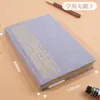 Cuaderno Lianhua con Cubierta de Tela A5 Papel Kraft Páginas Interiores en Blanco Serie de Tapa Dura Copia Dura Engrosada para Uso en Oficina