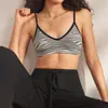Sutiã Fino Sem Fio Mais Vendido na Fronteira, Camiseta de Yoga de Malha de Alta Elasticidade, Roupa Íntima Casual Sem Bojo com Alças Finas
