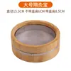 Ferramenta de Moxabustão de Bambu com Tampa para Uso Doméstico, Caixa de Moxa para Moxabustão, Moxabustão do Meridiano Du de Bambu, Dispositivo de Moxabustão do Umbigo