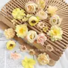Combinación de Diseños Mixtos Flores Artificiales Materiales para Manualidades Flores Falsas Flores de Alto Nivel Realistas para Arreglos de Escenas Decoración de Bodas