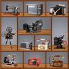 Cámara de TV antigua, accesorios vintage, máquina de coser, modelo 708090, objetos antiguos nostálgicos, decoraciones para fotografía