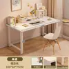 Mesa para estudantes, uso doméstico, mesa de computador para quarto, mesa de tampo simples, penteadeira para meninas, mesa de estudo, mesa para escrita e escritório
