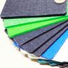 Cinta transportadora de fieltro para cama de corte gris personalizada, máquina de corte con cuchillo vibratorio de una y doble cara, cinta transportadora de fieltro