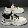 Zapatos de Otoño para Hombre 2024 Nuevos Zapatos de Trabajo Transpirables Botas Versátiles para Hombre Zapatillas Casuales de Suela Gruesa para Hombre