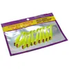 Bolsa para señuelos blandos Luya 10 5 cm olor a pescado pez blando cebo para peces pequeños insecto blando cebo falso biónico