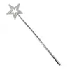 Día de los Niños de Halloween Accesorios de Baile Bastón de Estrella de Cinco Puntas Varita de Ángel Varita Mágica Varita de Hada Juego de Rol