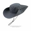 Sombrero de verano de ala ancha para el sol, para exteriores, montañismo, pesca, sombrero de sol para hombre, estilo vaquero occidental, para viajes, camping, sombrero de pescador, moda para mujer