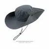 Sombrero para el sol para hombre, transpirable, para exteriores, con protección UV, para montañismo, pesca, protector solar, sombrero vaquero occidental de verano