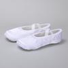 Sapatos de Dança de Cetim Branco para Crianças Pequenas, Sapatos de Yoga Estilo Étnico para Homens e Mulheres, Sapatos de Gato para Prática, Sapatos de Ballet
