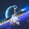 Honkai: Chaveiro Acrílico de Mercadoria Star Rail - Xiah Die, Yin Yue, Liuying, Bosha, Pingente Jinhuohuo