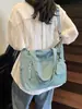 Bolso de Mano de Gran Capacidad de Moda Casual Transfronterizo 2025 Nuevo Bolso Tote de Nicho de Moda para Viajes Diarios y Comercio Exterior
