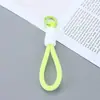 Corda de telefone móvel trançada de correspondência de cores Chaveiro criativo para todos os jogos Removível Anti-perda Corda de Suspensão Cordão de Pulso Diy Acessórios