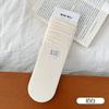 Calcetines Finos de Verano para Mujer Algodón Absorbente de Sudor Transpirable Elástico Calcetines Apilados Color Sólido Simple para Desplazamiento Buenos Calcetines Medios