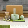 Tazón de Cerámica Exclusivo Transfronterizo para Matcha, Soporte para Batidor de Té, Juego de Batidores de Té, Juego de Siete Piezas de Herramientas para Matcha, Listo para Entrega