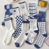 Calcetines de Otoño e Invierno para Mujer Estilo Coreano, Calcetines Lindos y Dulces de Oso hasta la Mitad de la Pantorrilla al por Mayor para Estudiantes, Calcetines Frescos de Dibujos Animados
