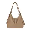 Bolso de Mujer Estilo Ins Coreano Lujo Ligero Sentido del Diseño de Nicho 2026 Nueva Llegada Principios de Otoño Sistema de Color Melade Piel Suave Bolso de Hombro