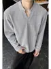 2026 HT26437, longitud extendida, camiseta de manga larga con cuello en V extragrande, tallas M-5X, HT26982 - Especial P21