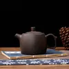 Bule de Argila Roxa Bule de Chá Kung Fu Bule de Argila Vermelha Grande Doméstico Bule de Chá Filtro Bule com Flores Conjunto de Chá para Chá Preto
