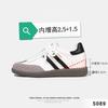 Sapatos Desun de Pele de Ovelha Femininos 2025 Primavera Novos Sapatos Brancos Leves de Couro Macio Confortáveis Sapatos Casuais Respiráveis de Camada Única