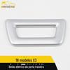 Adequado para 18 X3 botão elétrico da porta traseira anel brilhante X3 chave do porta-malas ajuste acessórios decorativos do patch