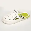 Pantuflas de Verano para Hombre Pantuflas Transfronterizas para Hombre Antideslizantes Casuales de Moda Playa Exterior Zapatos para Conducir Estilo de Hombre
