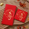 Sobres Rojos de Feliz Cumpleaños Estilo Chino al por Mayor, Paquetes Rojos para Celebración de Cumpleaños con Estampado Dorado, Regalos de Recuerdo Creativos Personalizados, Nuevo Modelo 2027
