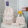 Mochila para Mujer 2026 Nuevo Estilo Primavera y Verano, Mochila Escolar Juvenil, Versátil Mochila Deportiva de Viaje Casual a la Moda para Viajes
