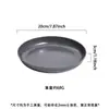 Amazon Tk Plato de Paja de Trigo Plato de Hotel Plato para Frutas Hogar Nórdico Plato para Ensalada Plato de Plástico PP