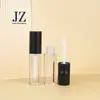 Tubo redondo personalizado de fábrica para brillo de labios, tubo para color de labios, tubo para sombra de ojos líquida, rubor, tubo de plástico vacío, material de empaque de maquillaje 3.2ml