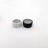 Caixa redonda de alumínio com rosca de 10ML com janela para cosméticos, creme, creme facial, creme para as mãos, caixa de amostra, caixa de cera para cabelo