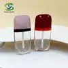 Shanyi Plástico Plano Tubo para Brillo de Labios Material de Empaque Transparente Tubo para Brillo de Labios Tubo Vacío Plástico DIY Cosméticos al por Mayor