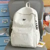 Mochila Ligera para Viajes de Estudiantes Universitarios Transfronterizos, Mochila Escolar de Nicho Estrellada de Moda para Niñas, Mochila de Gran Capacidad para Estudiantes de Secundaria y Preparatoria