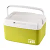 Caixa Isotérmica para Acampamento ao Ar Livre, Cooler com Bolsa de Gelo, Caixa de Conservação com Bloco de Cristal de Gelo, Mini Geladeira Móvel Montada em Veículo Comercial