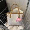 Moda para Viajeros Simple Elegante Bolso para el Trabajo Bolso de Mano para Mujer 2023 Primavera Verano Bolso Tote Grande de Hombro