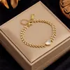 Moda Popular de Venta Caliente Transfronteriza Colgante Decorativo Mariposa Amor Turquesa Pulsera de Acero de Titanio Pulsera con Elemento Ojo de Diamante Redondo