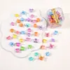 Al por mayor versión coreana de color caramelo dibujos animados clip flor pequeña estrella de cinco puntas pasador de princesa pinza de garra pasador femenino joya en caja