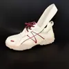 Pessoas Baixas Podem Usar com Confiança Estes Tênis Dad de Couro Color Block Invisíveis que Aumentam a Altura 2026 Sapatos Esportivos Casuais de Sola Grossa com Salto