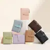 Nueva Cartera Corta Retro de Nicho para Mujer Plegable Deslustrada Ins 80% de descuento Cartera de Monedas Transfronteriza de Gama Alta