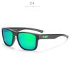 KDEAM nuevas gafas de sol polarizadas de película real unisex gafas de sol para conducir gafas cuadradas para exteriores KD109