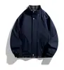 Jaqueta Nova Estilo Primavera e Outono Fábrica de Origem Tendência Masculina Plus Size Jaqueta Solta Moda Casual Tendência Marca Roupa Exterior