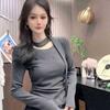 Tops de Manga Larga de Terciopelo Doble Cara Talla Grande para Mujer en Otoño e Invierno Nuevo Look Adelgazante Camisas Cálidas de Moda para Base para Mujer
